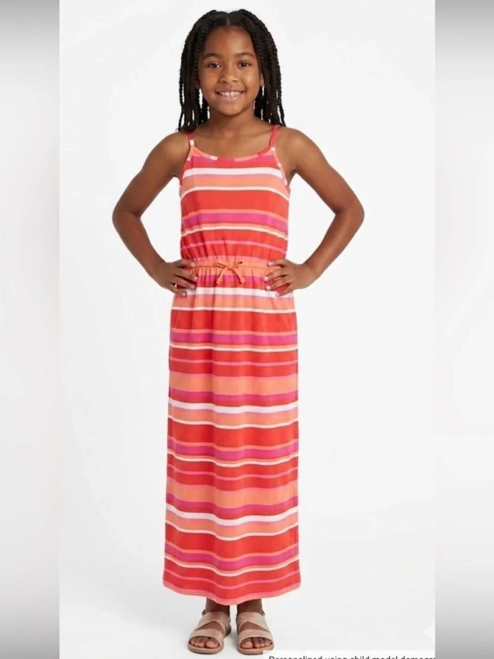 Gymboree Girls Striped Maxi Dress NWT